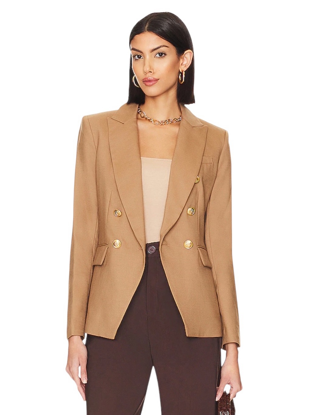 Rag & Bone Double Breasted Preston Twill Blazer